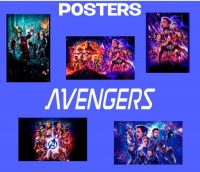 Posters x5 A3 AVENGERS