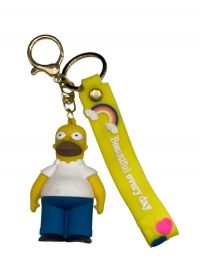 LLAVERO GOMA FORMA,SIMPSON