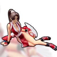 The King of Fighters，Mai Shiranui 8*16CM C/CAJA COD.1890