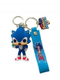 LLAVERO GOMA FORMA,SONIC