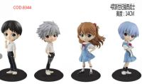 EVANGELION x4 14CM C/BOLSA COD.8344（T:B1-3）(D:C2-4S/C3-4/B3-3)