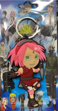 LLAVERO GOMA,NARUTO