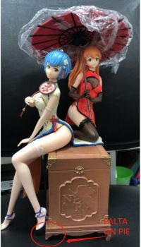 EVANGELION x2 33CM C/CAJA COD.1862(FALTA UN PIE DE LA SILLA)