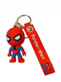 LLAVERO GOMA FORMA,MARVEL Y DC