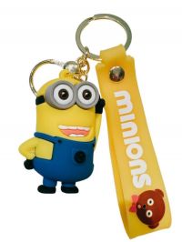 LLAVERO GOMA FORMA,MINIONS