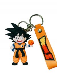 LLAVERO GOMA FORMA,DRAGON BALL