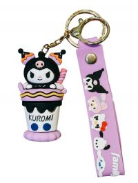 LLAVERO GOMA FORMA,SANRIO