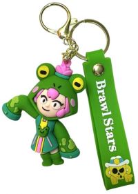 LLAVERO GOMA FORMA,BRAWL STARS
