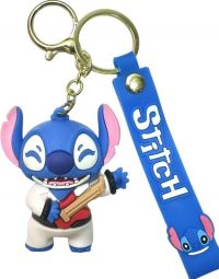 LLAVERO GOMA FORMA,STITCH