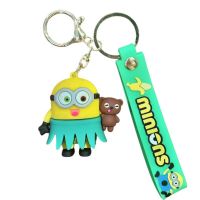 LLAVERO GOMA FORMA,MINIONS